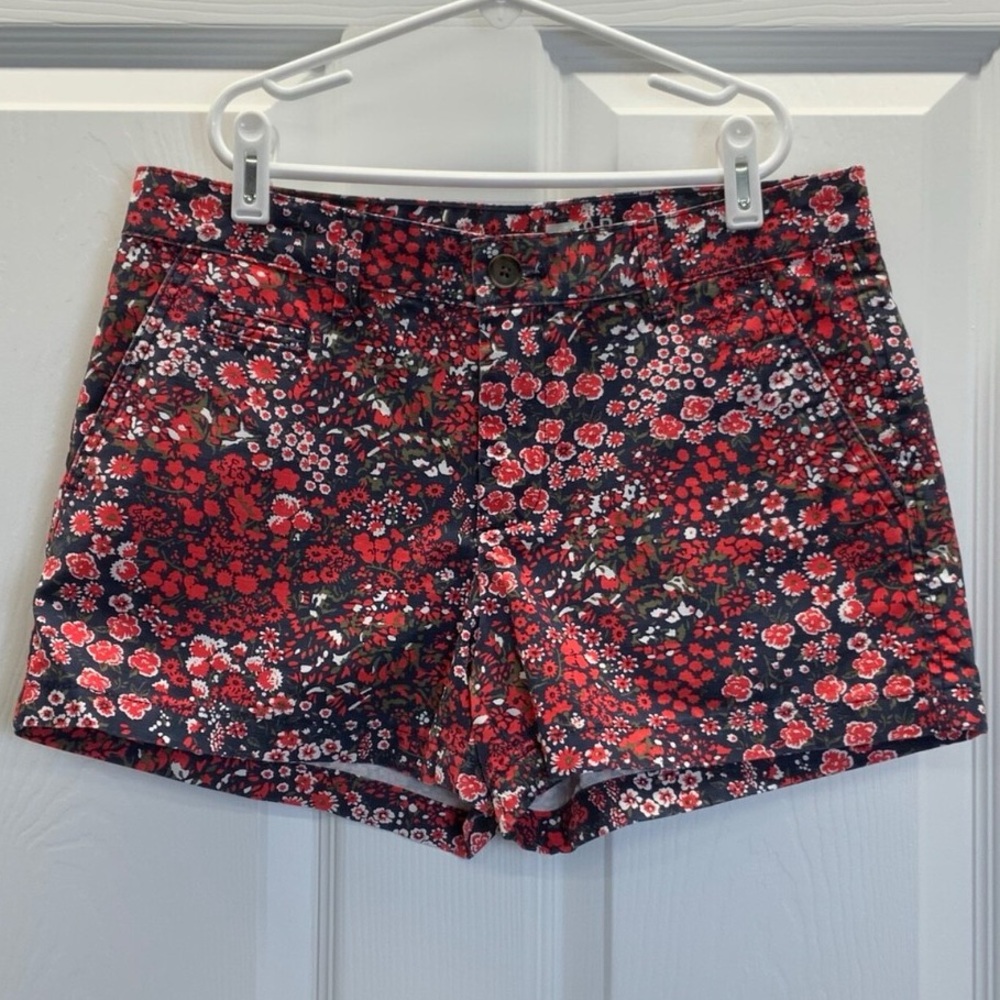 GAP vintage Floral 100% cotton Women's Shorts size 2 / xs / s